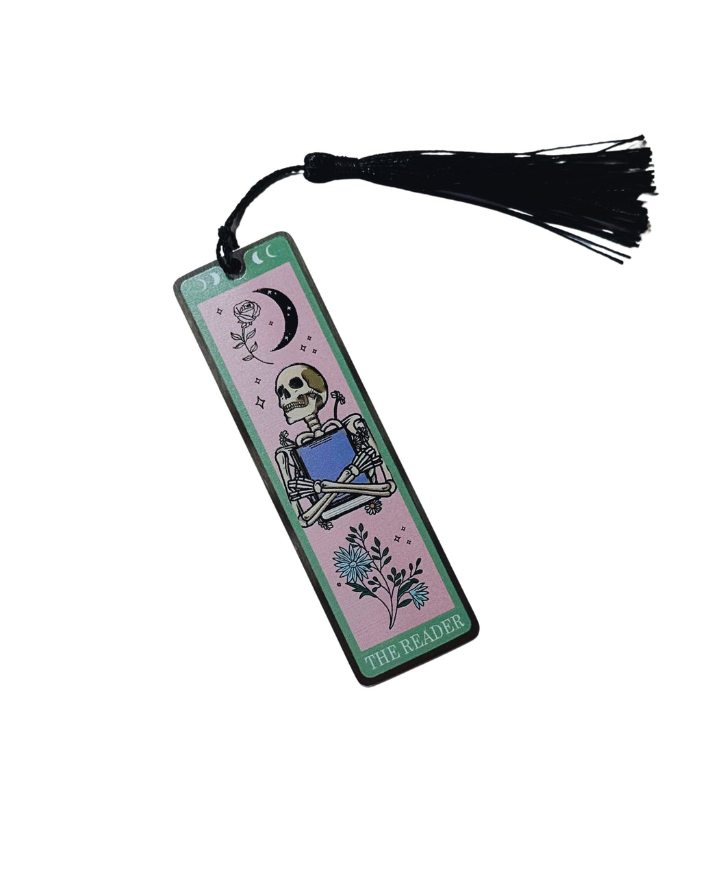 Stainless Steel Bookmark – The Reader