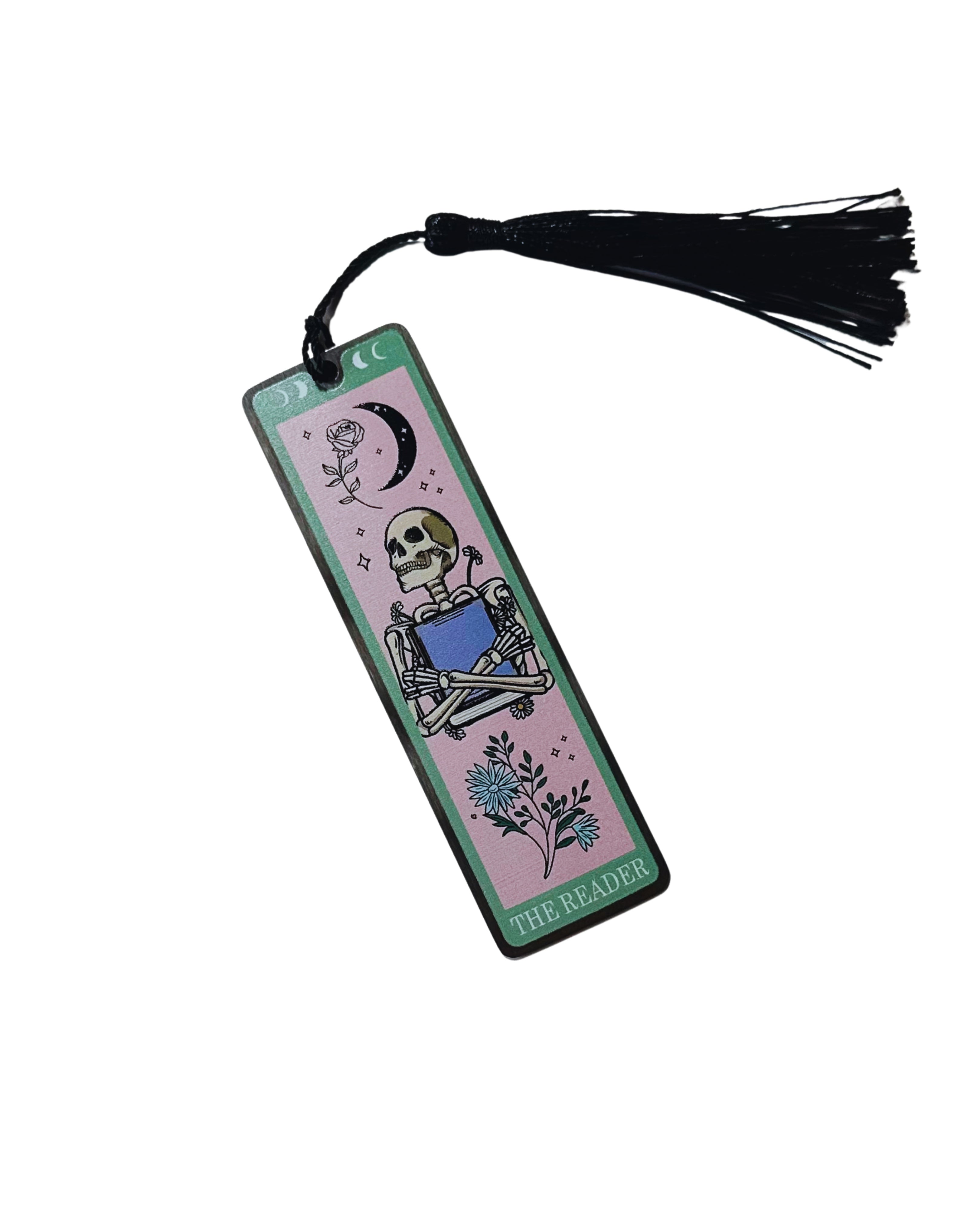 Stainless Steel Bookmark – The Reader