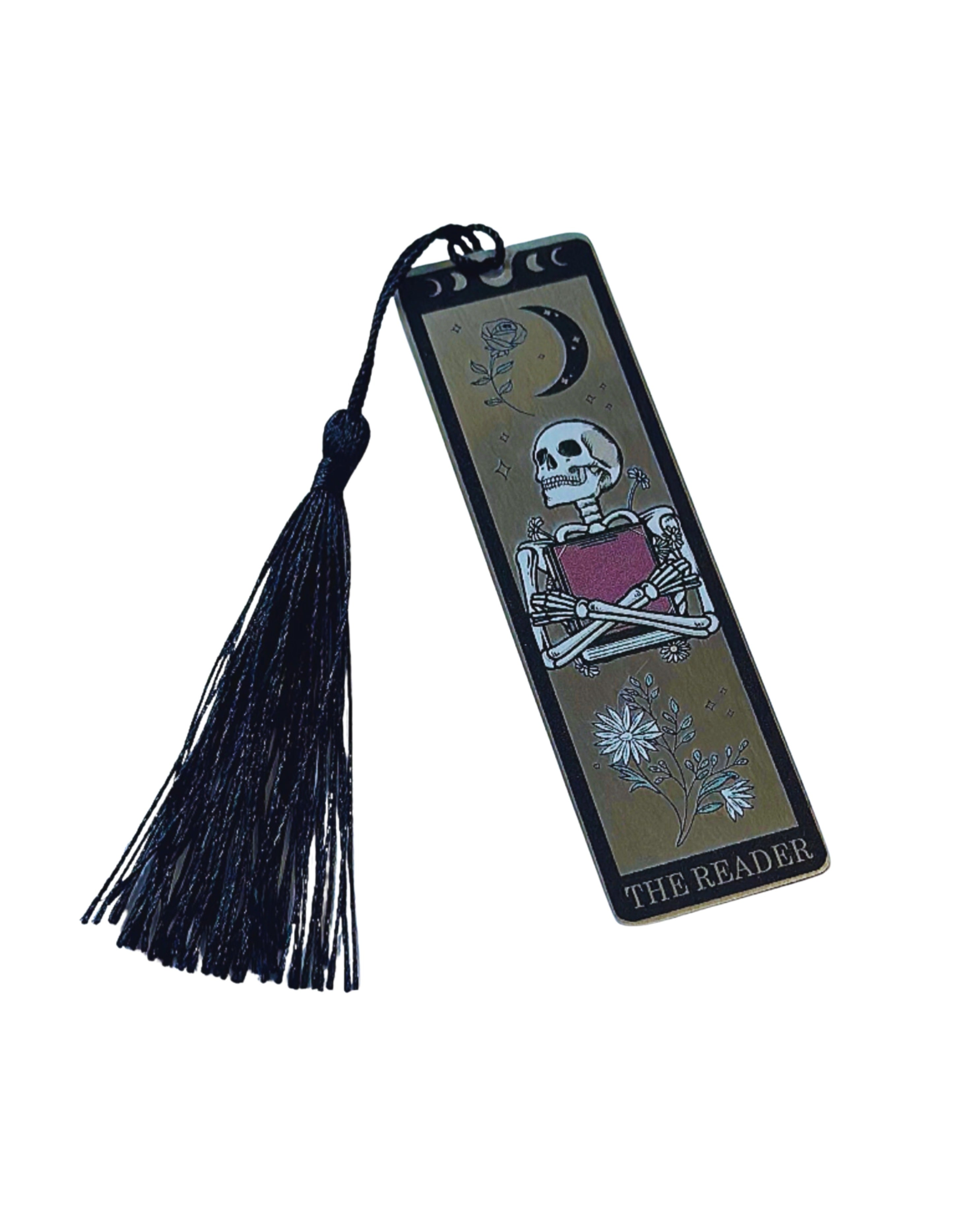 Stainless Steel Bookmark – The Reader