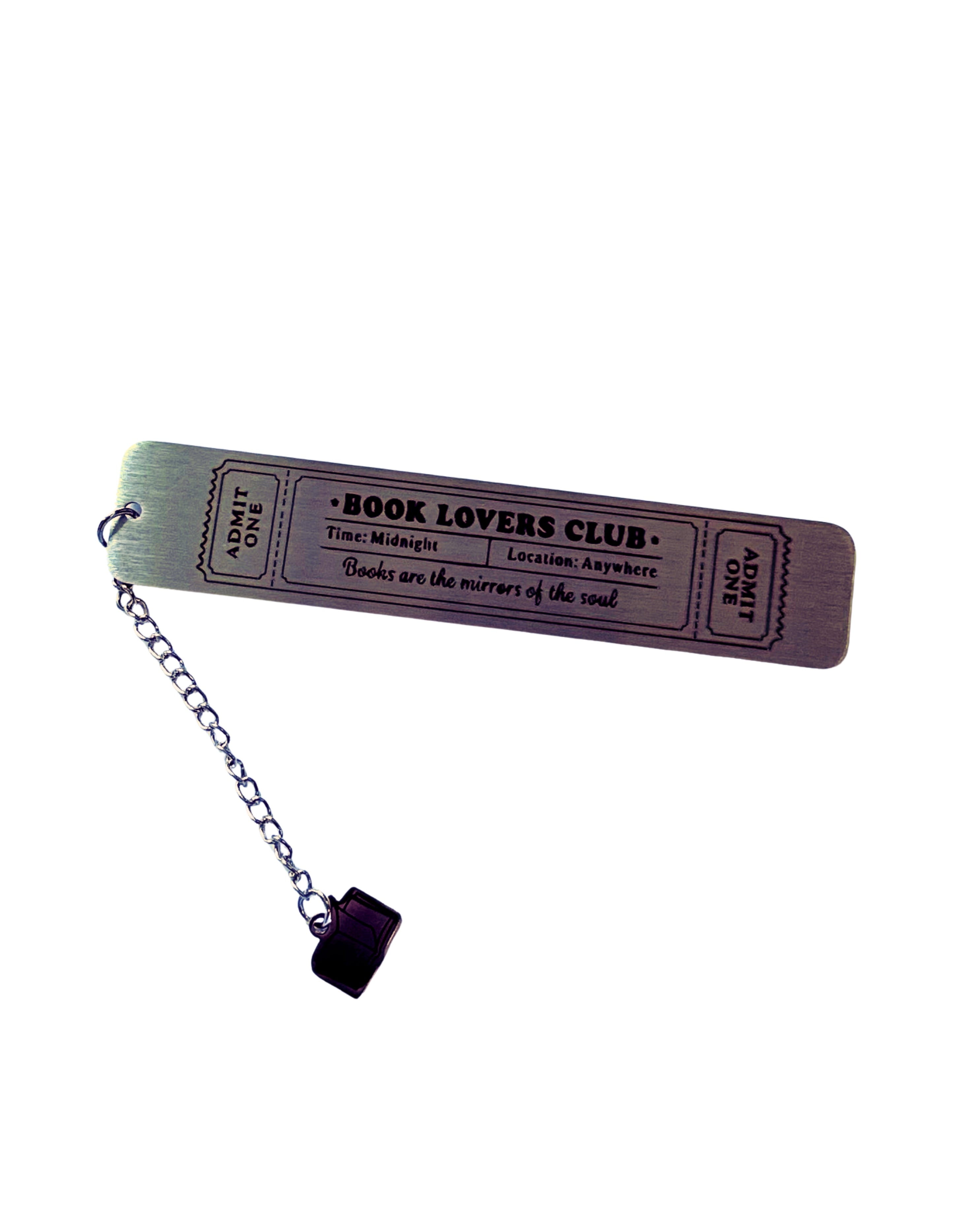 Stainless Steel Bookmark – Book Lovers Club