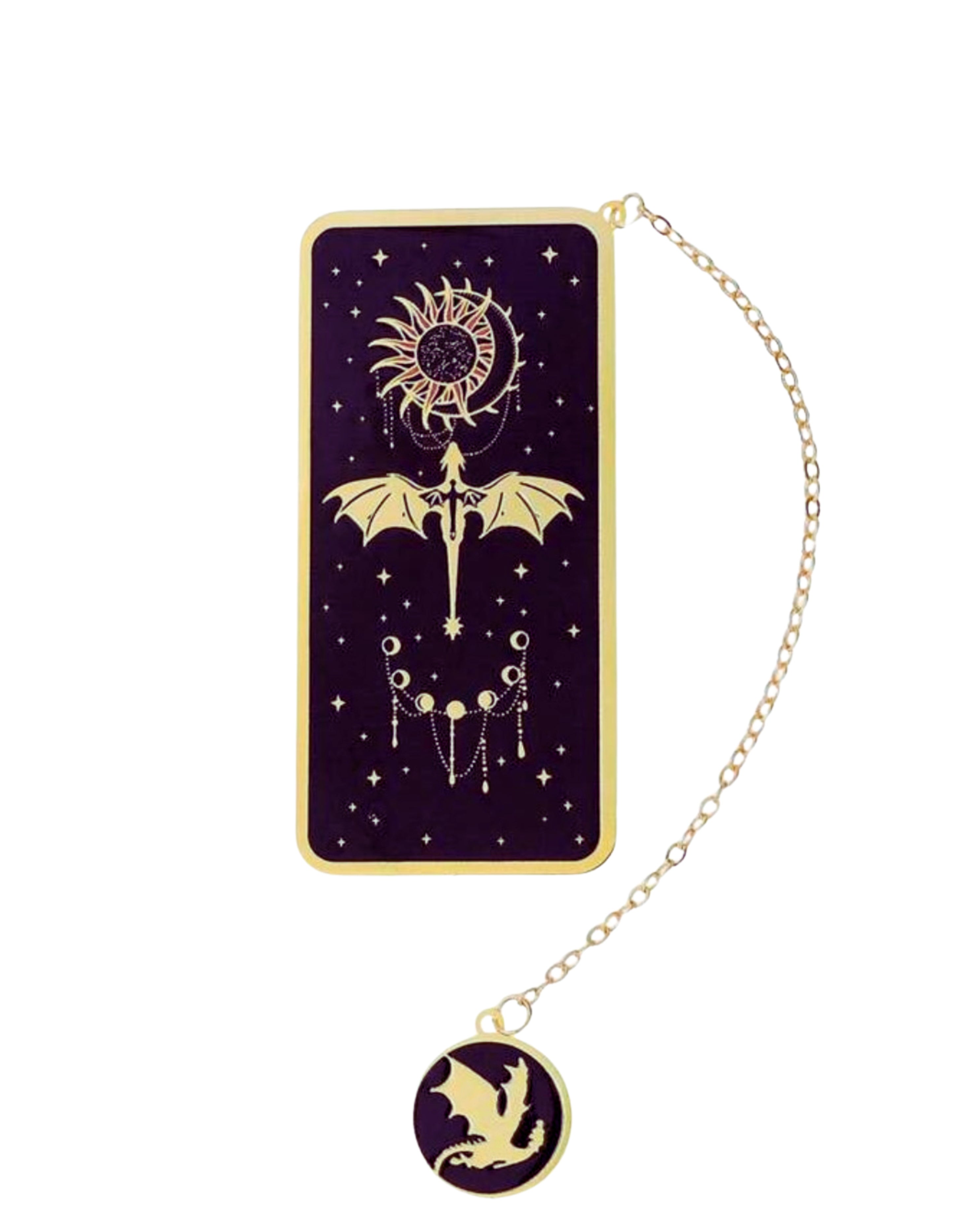 Dragon & Moon Bookmark